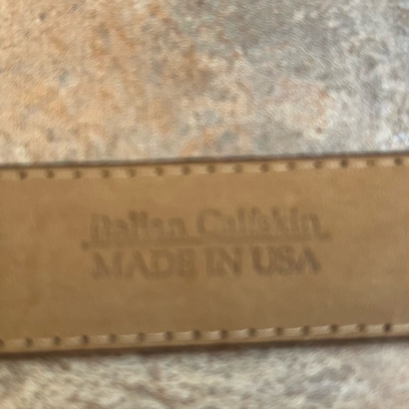 WCM NEW YORK Italian Calfskin croc embossed size medium women's Brn leather EUC - Picture 8 of 16